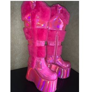 Dolls Kill Brand New Platform Boots 8